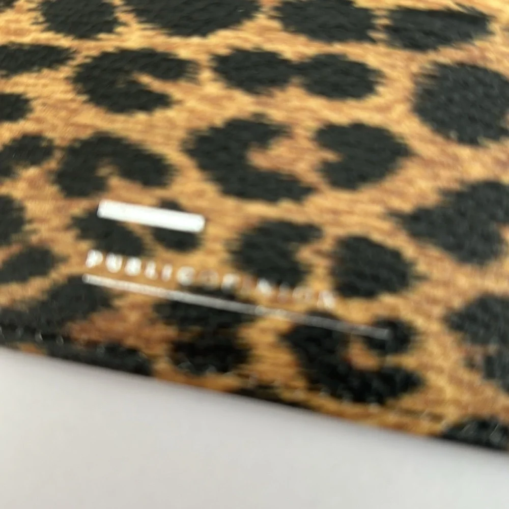 Leopard Print Card Holder